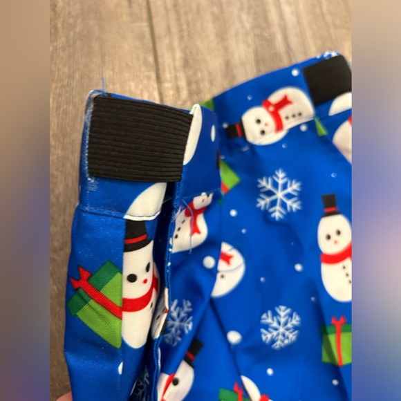 SUITMEISTER Christmas full Suit Snowman Jacket Pants & tie - size small - Picture 9 of 15